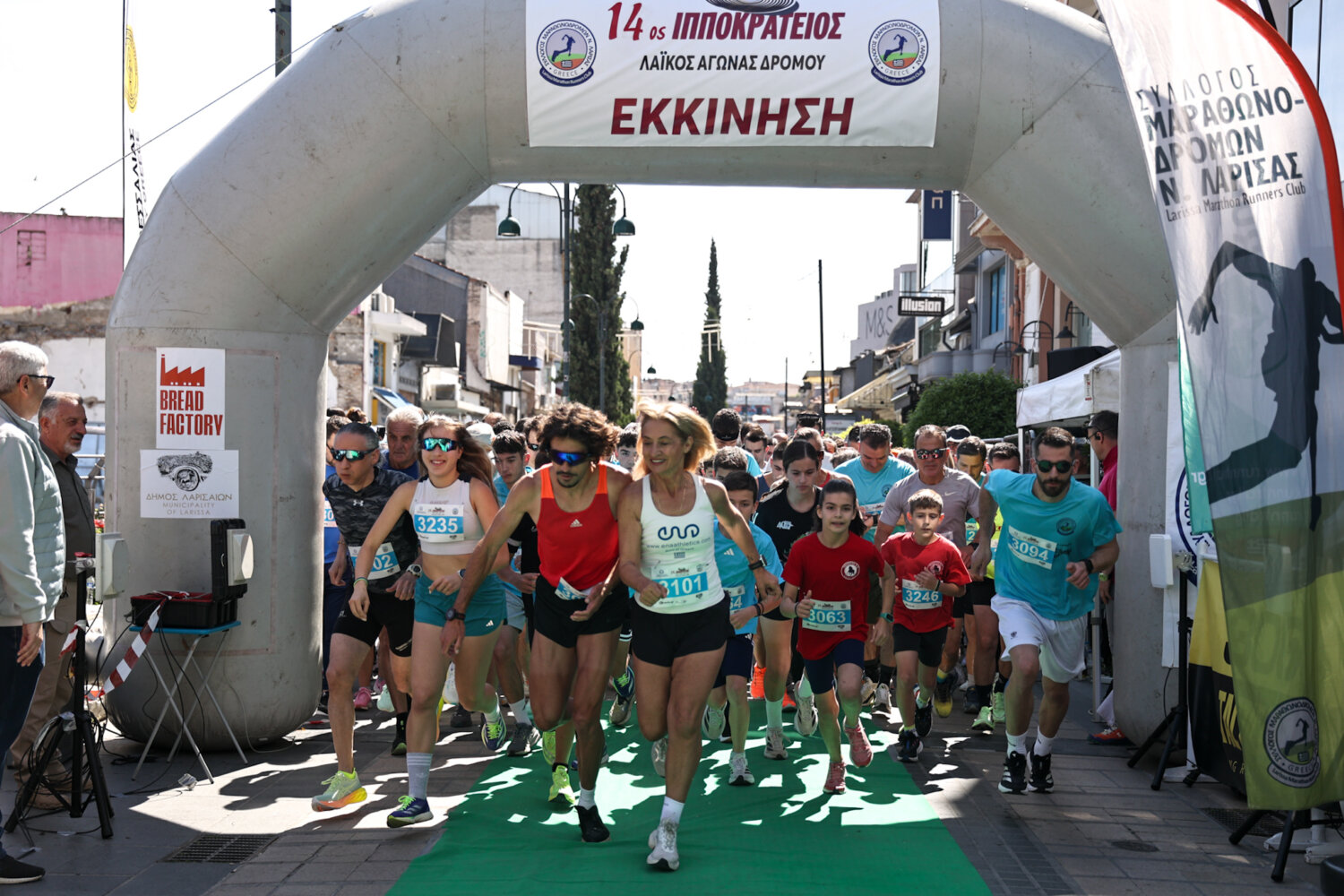 Μέγα πλήθος στον Ιπποκράτειο Δρόμο